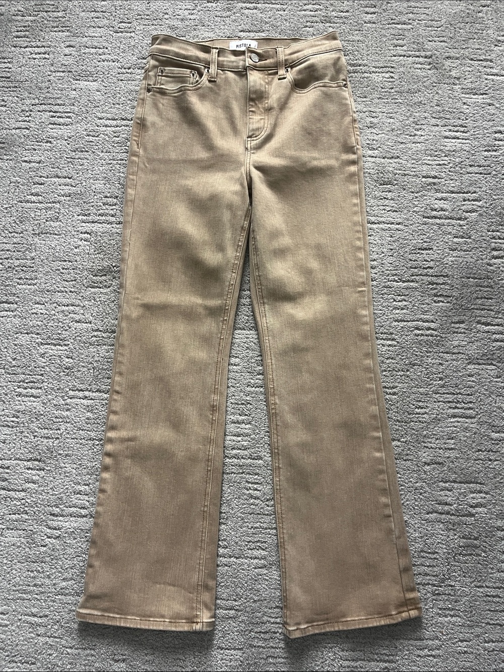 pistola Tan Flare Jeans
